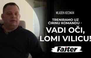 Rvački as MLADEN KECMAN: Treniramo uz Ćirinu komandu - VADI OČI, LOMI VILICU (VIDEO)