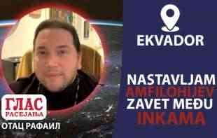 Otac Rafail: Nastavljam <span style='color:red;'><b>Amfilohije</b></span>v zavet među Inkama (VIDEO)