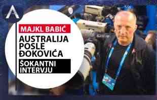 ŠOKANTNI INTERVJU! <span style='color:red;'><b>Majkl Babić</b></span>: Kako izgleda Australija posle Novaka Đokovića (VIDEO)