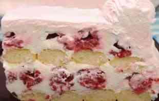 <span style='color:red;'><b>SLADOLED TORTA</b></span> KOJU ĆETE OBOŽAVATI : Glavni sastojak su maline, pravo osveženje u toplim danima
