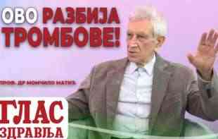 SVE O KRVNIM UGRUŠCIMA:  Ovo jedite SVAKOG DANA - razbija <span style='color:red;'><b>tromb</b></span>ove! (VIDEO)