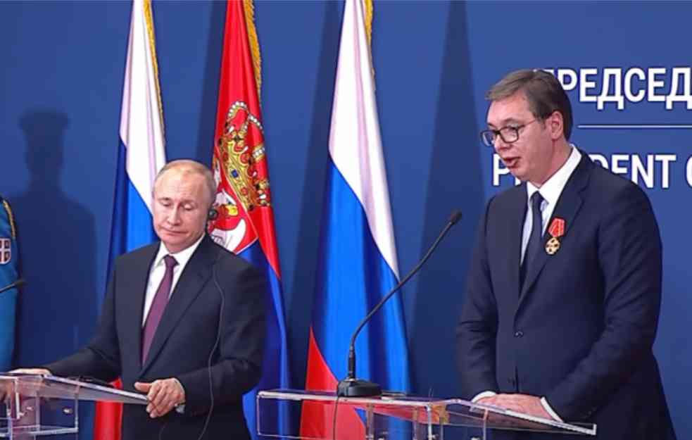 Više nema sumnje: Putin i FSB podržavaju Vučićevu tiraniju - da li Rusija želi da joj Srbi okrenu leđa?