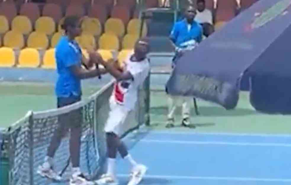 TENIS OVO NE PAMTI! SKANDAL NEVIĐENIH RAZMERA! Nije Vil Smit, ali udara kao on! Šamarčina sa mreže obilazi svet (VIDEO)