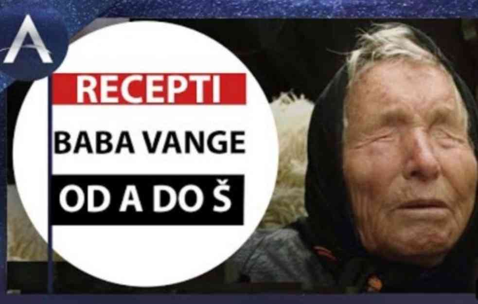 OVO DOBRO UPAMTITE: Recepti BABA VANGE od A do Š da budete ZDRAVI kao dren (VIDEO)
