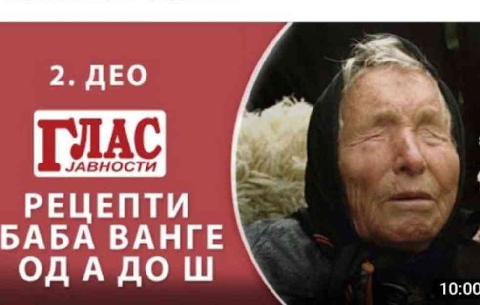 OVO DOBRO UPAMTITE! Recepti čuvene baba Vange za ČELIČNO zdravlje, 2. DEO (VIDEO)