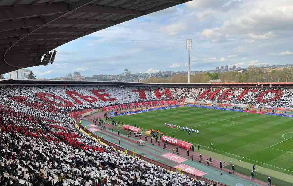 CRVENO-BELA MARAKANA! Ovako su Delije poslale Zvezdu u bitku sa Partizanom (VIDEO)