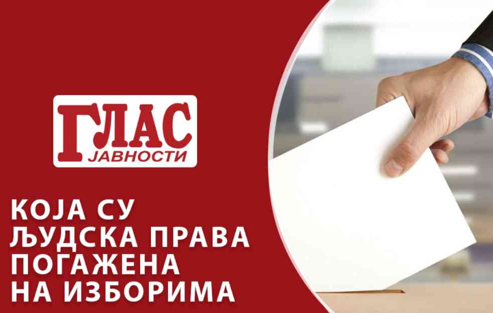 KOJA SU LJUDSKA PRAVA POGAŽENA NA IZBORIMA? Neki zakoni rađeni i za Rio Tinto! (VIDEO)