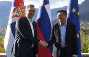 VUČIĆ ZAVRŠIO POSETU SLOVENIJI: Na redu <span style='color:red;'><b>američki senat</b></span>ori i VAŽAN RAZGOVOR (FOTO)