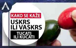 VASKRS ILI USKRS? TUCANJE ILI KUCANJE JAJIMA? Evo šta kažu Beograđani, a lingvista objašnjava KAKO JE PRAVILNO (VIDEO)