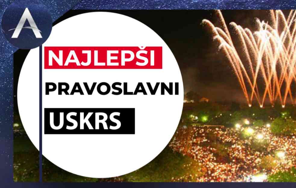 NAJLEPŠI PRAVOSLAVNI VASKRS! ALI STVARNO! Ovo je jedini grad na svetu u kome se NESVAKIDAŠNJE PROSLAVLJA (VIDEO)  