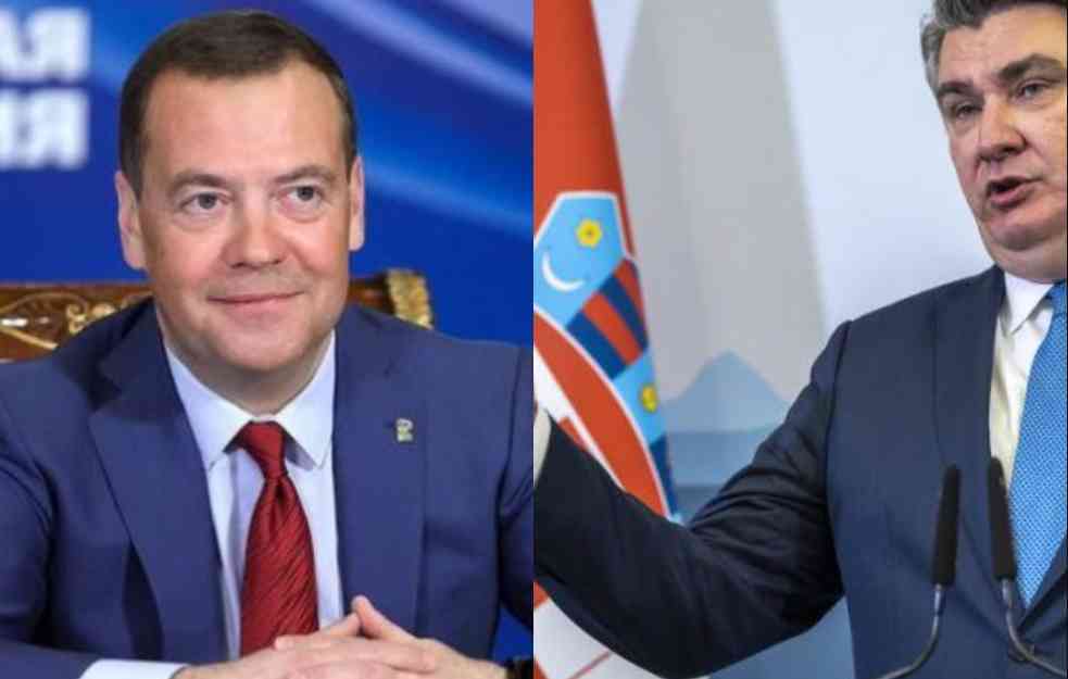 MEDVEDEV STAVIO NA ZUB MILANOVIĆA! Patite! Sada ste naši neprijatelji!