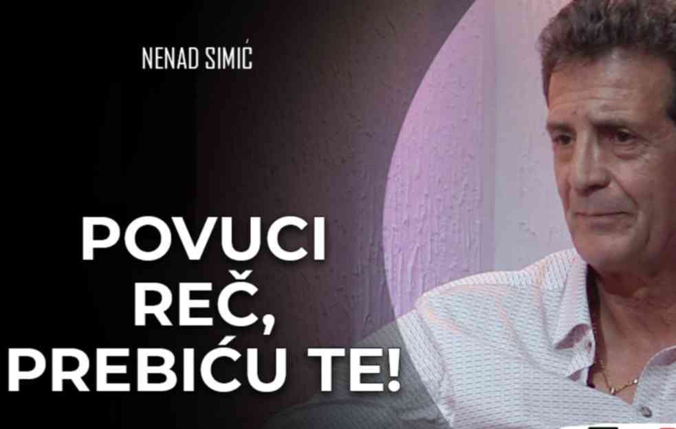 Bokserski sudija NENAD SIMIĆ, popularni Simke: Povuci reč, PREBIĆU TE (VIDEO)