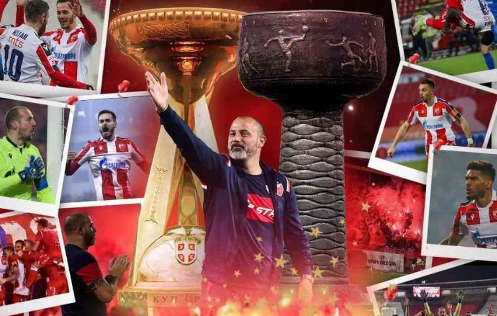 CRVENA ZVEZDA OSVOJILA KUP SRBIJE: U večitom derbiju crveno-beli upisali 2:1 protiv Partizana
