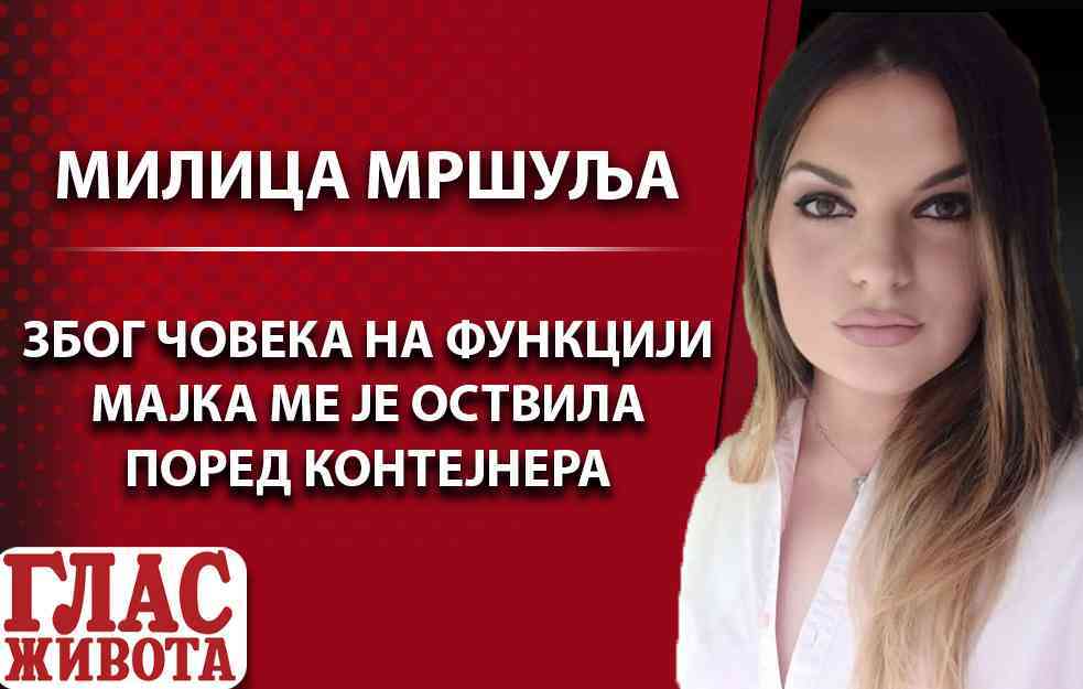 Gost emisije “<span style='color:red;'><b>Glas života</b></span>” bila je Milica Mršulja