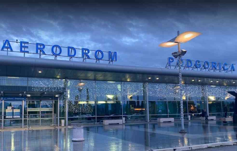 JAKO NEVREME OŠTETILO AERODROM U PODGORICI: Padao grad veličine lešnika (VIDEO)