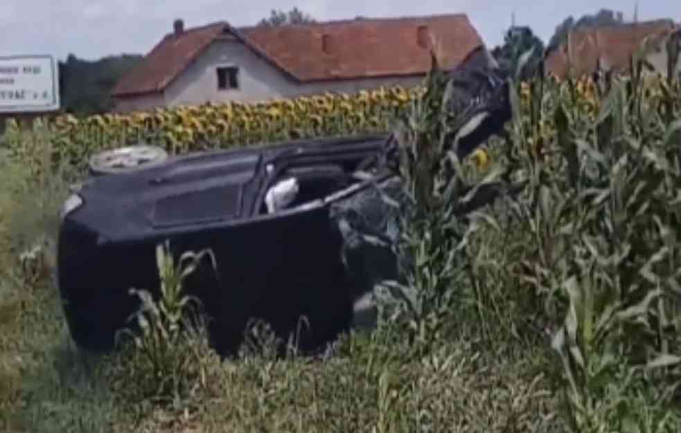 Novi detalji udes kod Topole, jedan u teškom stanju