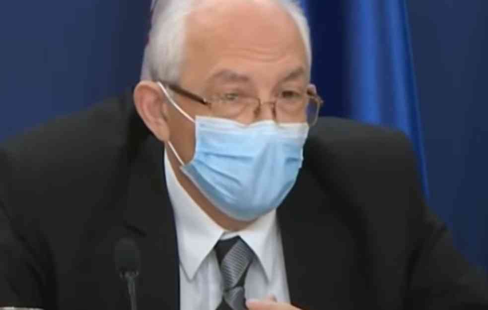 Dr Kon upozorava: Nastaviće se porast broja novozaraženih