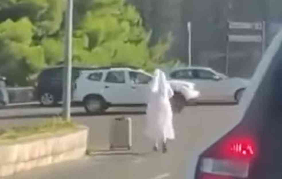 Snimak časne sestre koja juri kofer u Dubrovniku, totalni hit na internetu! (VIDEO)