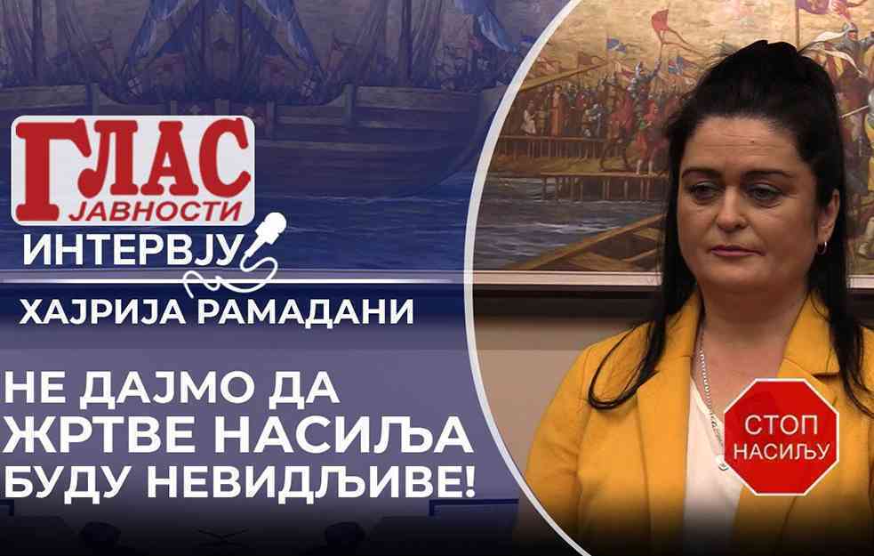 ŽRTVE NASILJA SU NEVIDLJIVE, TREBA DA DOBIJU POSEBAN STATUS! – <span style='color:red;'><b>HAJRIJA RAMADANI</b></span> (VIDEO)