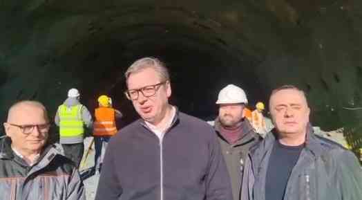 VUČIĆ OBIŠAO RADOVE NA FRUŠKOGORSKOM KORIDORU: Na ovom mestu izgradićemo NAJDUŽI TUNEL u Srbiji! (FOTO)