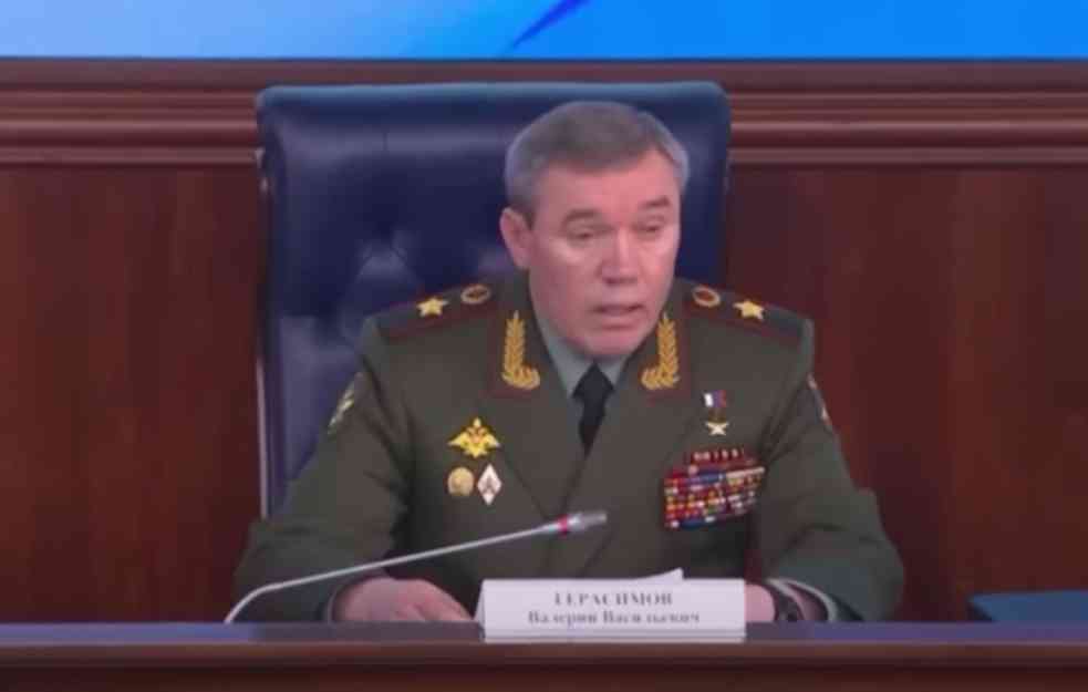 TEŠKA MISIJA ZA NOVOG RUSKOG KOMANDANTA: Putin naredio Gerasimovu da zaume Donbas do marta!