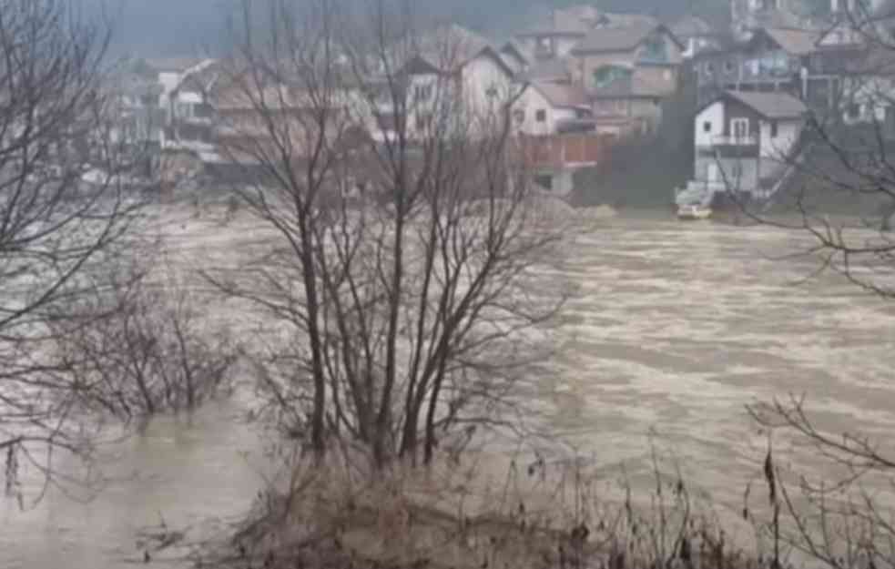 RHMZ IZDAO NAJNOVIJE UPOZORENJE! Vodostaj OVE REKE će u naredna 24 sata biti u većem porastu