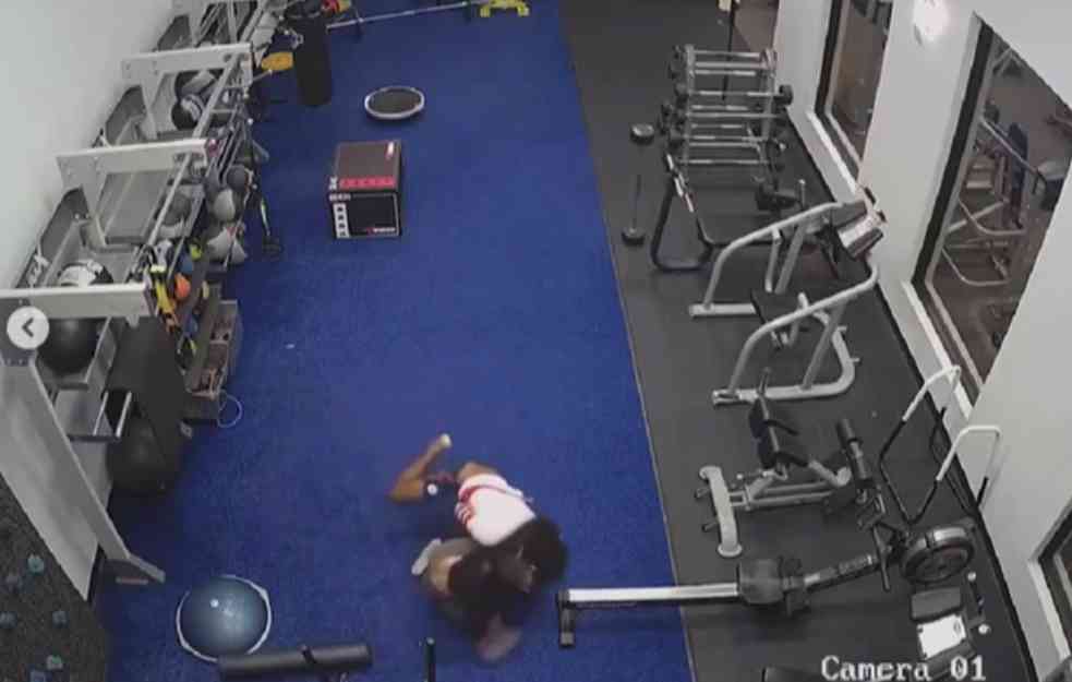 Napao devojku dok trenira, ali nije se završilo kako se nadao (VIDEO)