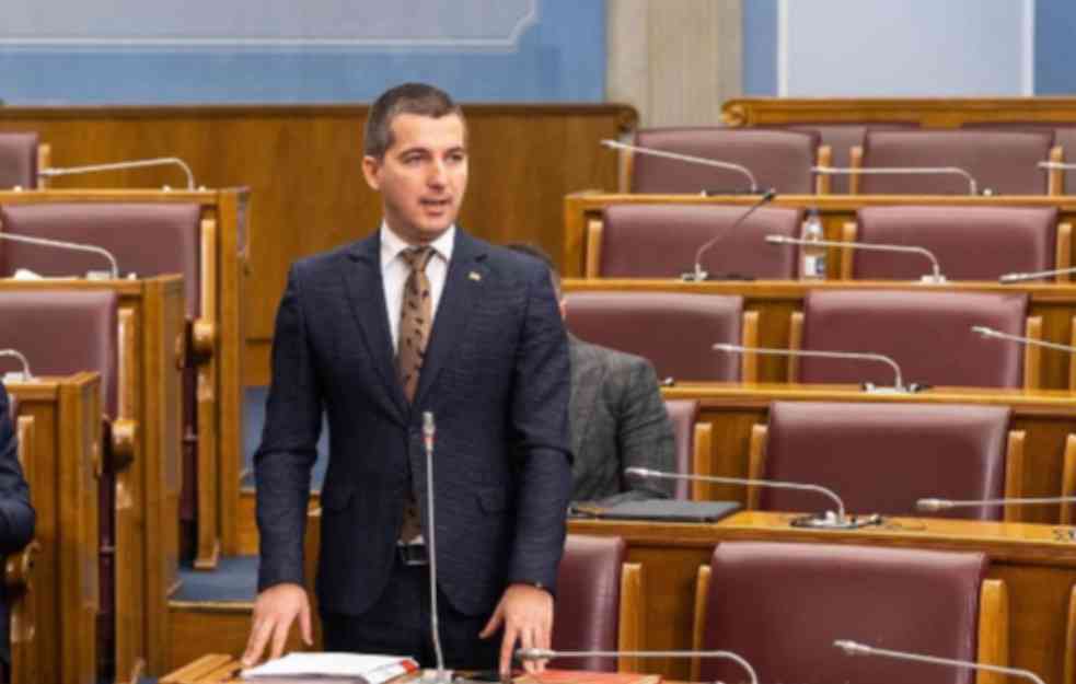 Aleksa Bečić kandidat Demokrata na predsedničkim izborima