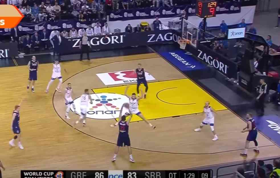 KOŠARKAŠI SRBIJE IMAJU JOŠ JEDNU ŠANSU ZA MUNDOBASKET: Odluka pada u poslednjem kolu, moramo POBEDITI Veliku Britaniju!