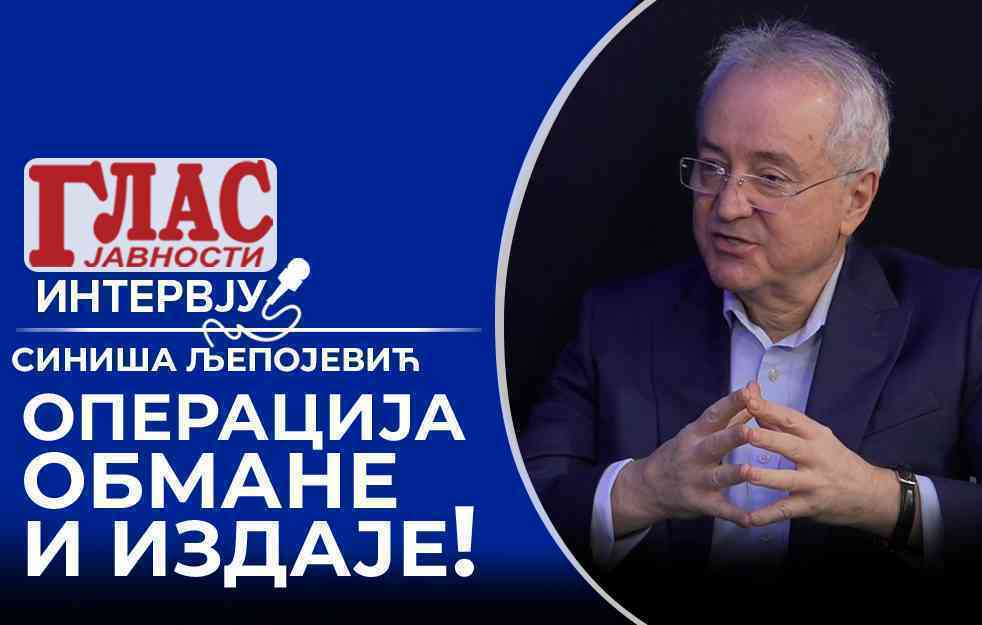 TAJNA OPERACIJA OBMANE, IZDAJE I PLJAČKE SRBIJE KROZ LIČNE UCENE – SINIŠA LJEPOJEVIĆ (VIDEO)  