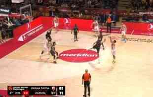 ZVEZDA RAZBILA VALENSIJU I OSTALA U IGRI ZA <span style='color:red;'><b>TOP 8 EVROLIGE</b></span>! (VIDEO)