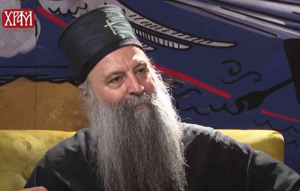  Patrijarh Porfirije: Izrečene teške neistine i klevete na račun Crkve