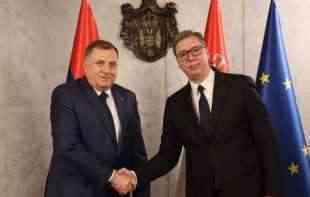 Vučić se sastao Dodikom: Razgovor o ključnim pitanjima za srpski narod i budućnost Srbije i Republike Srpske