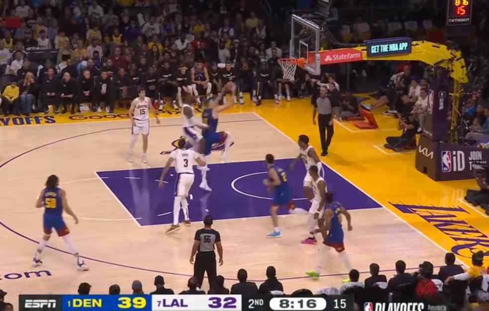 JOKIĆ NA KORAK OD VELIKOG NBA FINALA: Srbin uništio Lejkerse (VIDEO)