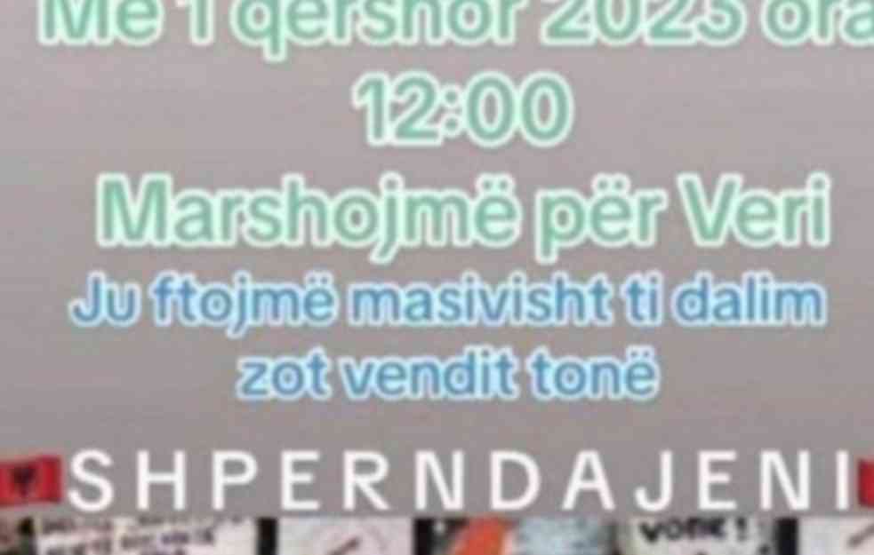 OPET SE KUVA - SPREMA SE ALBANSKI MARŠ NA SEVER: Treba da ponesu ALBANSKE zastave i SUZAVAC!