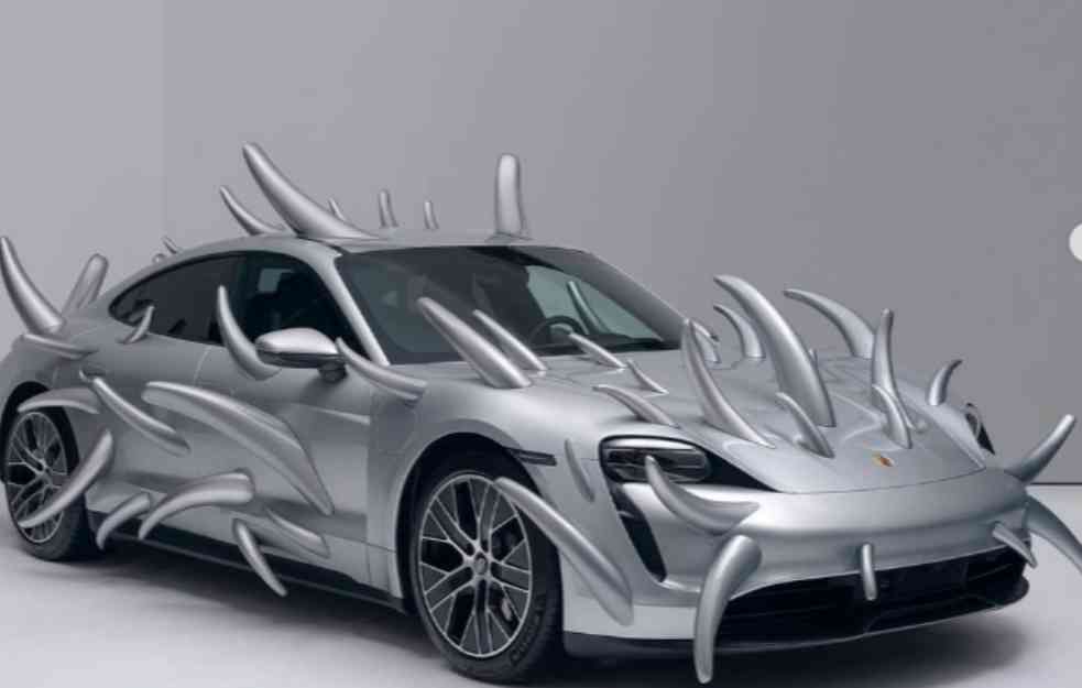 Specijalni Porsche Taycan sa bodljama! Kako vam se sviđa?