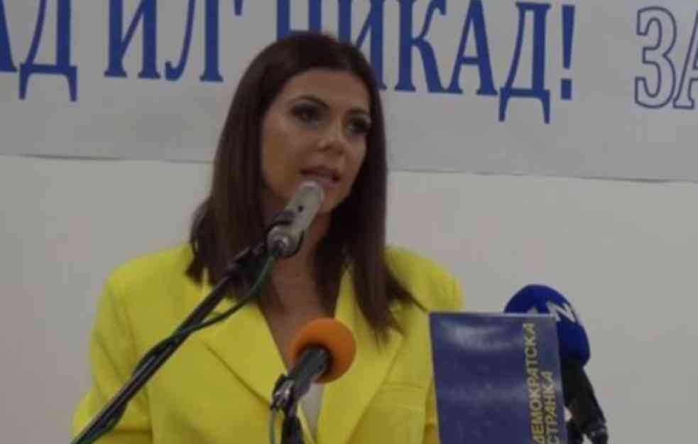 DEMOKRATSKA STRANKA IZABRALA NOVO RUKOVODSTVO: Nova predsednica odmah kazala da NEMA SARADNJE SA PALMOM!