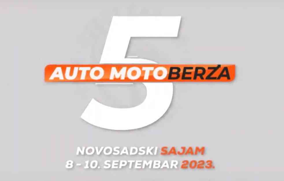 Auto-moto berza na Novosadskom sajmu od 8. do 10. septembra