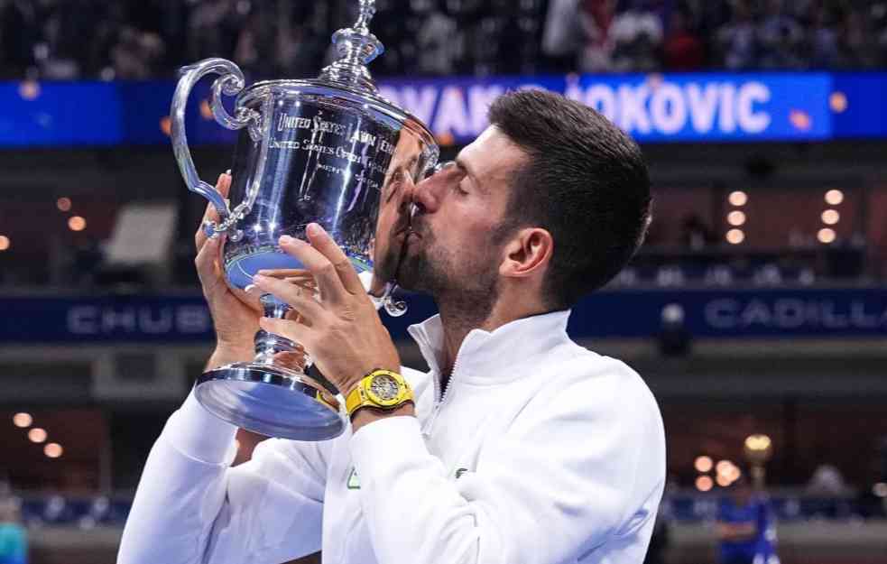 NOLE, NAJVEĆI SI IKADA: US Open jednom prelepom fotografijom pokazao ko je GOAT! (FOTO)