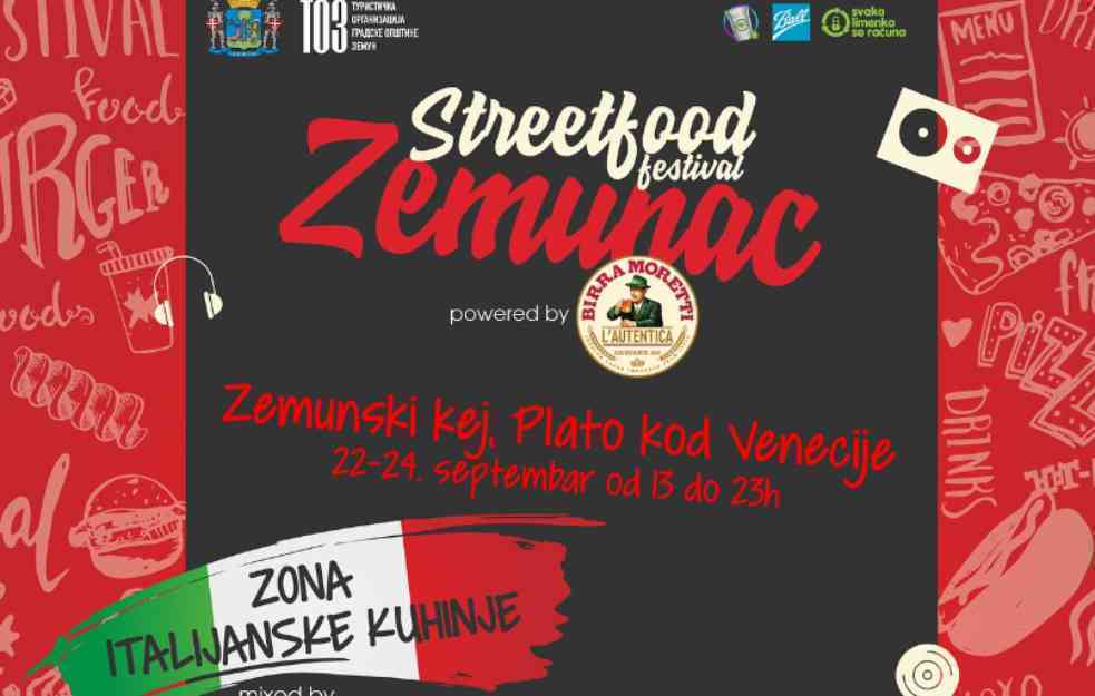 Street food festival stiže na Zemunski kej!
