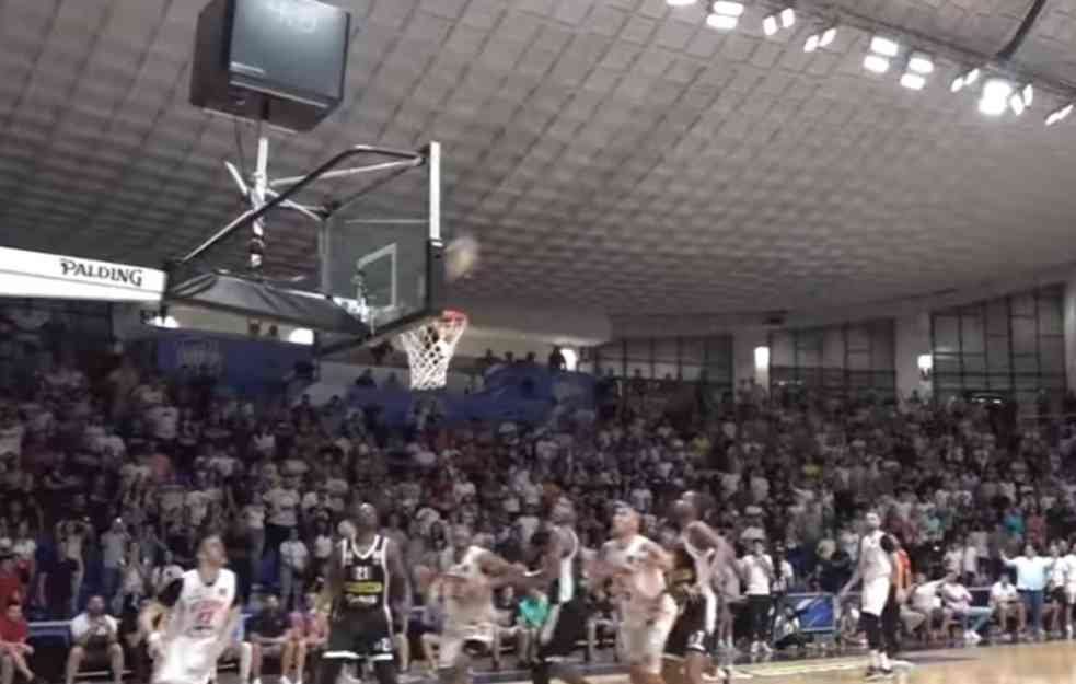 PARTIZAN DOŽIVEO ŠOKANTAN PORAZ U FINALU SUPERKUPA ABA LIGE: Studentski centar bolji posle trojke u završnici (VIDEO)