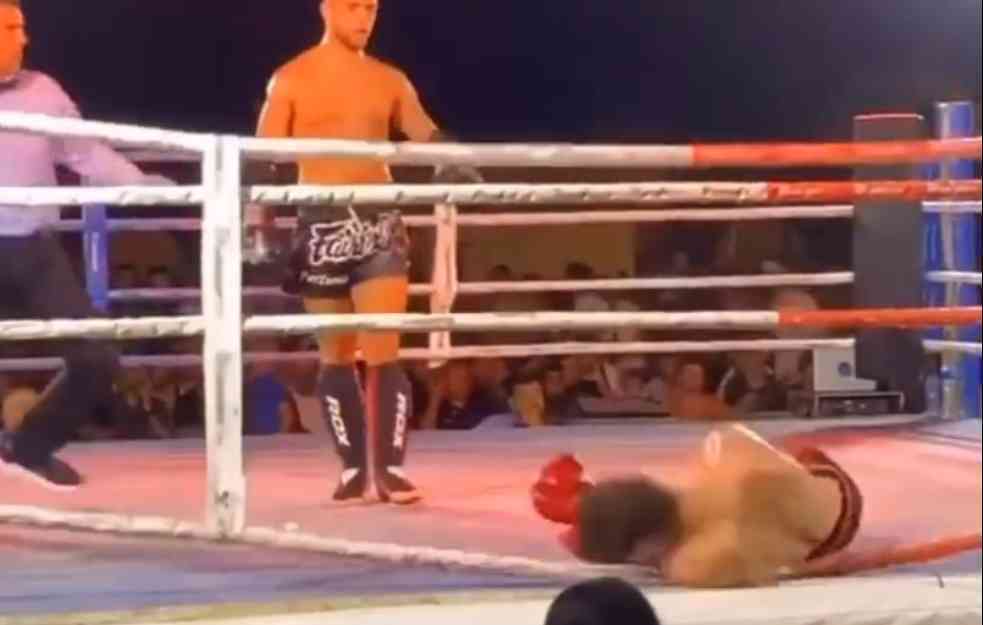 OVAKAV NOKAUT NISTE VIDELI: Nesrećnik bukvalno IZLETEO IZ RINGA! (VIDEO)