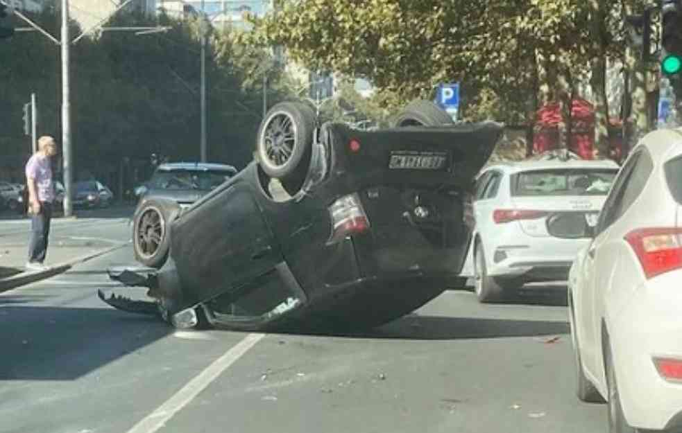 SNIMAK PREVRTANJA NA BULEVARU : 