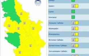 NA SNAZI ŽUTI METEOALARM: RHMZ upozorava na DVE POJAVE u Srbiji!