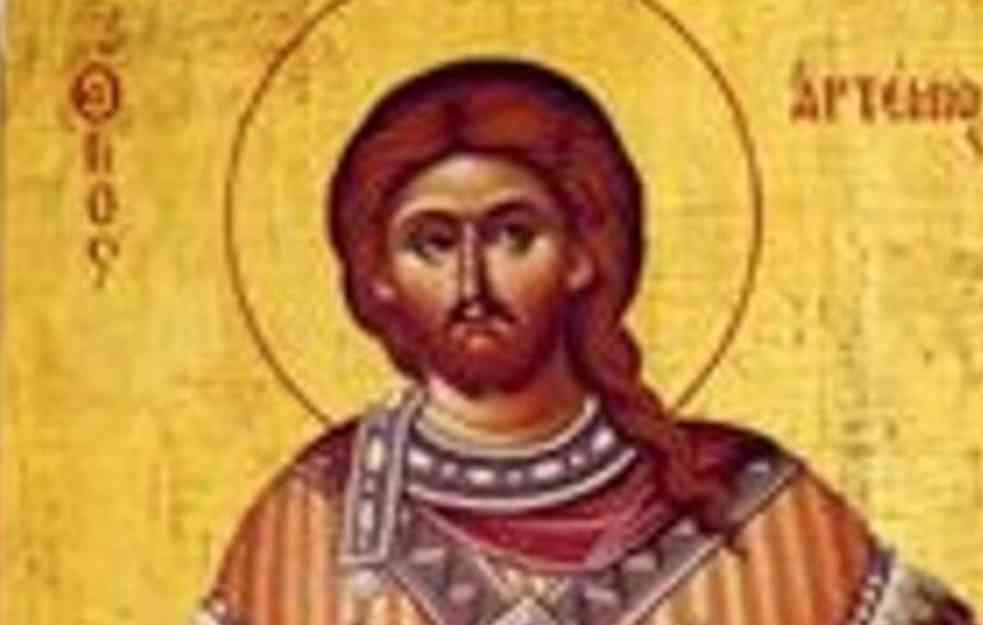 DANAS SLAVIMO VELIKOG MUČENIKA! Ispoštujte samo jedan važan OBIČAJ, inače će vas stići GNEV SVETOG ARTEMIJA!