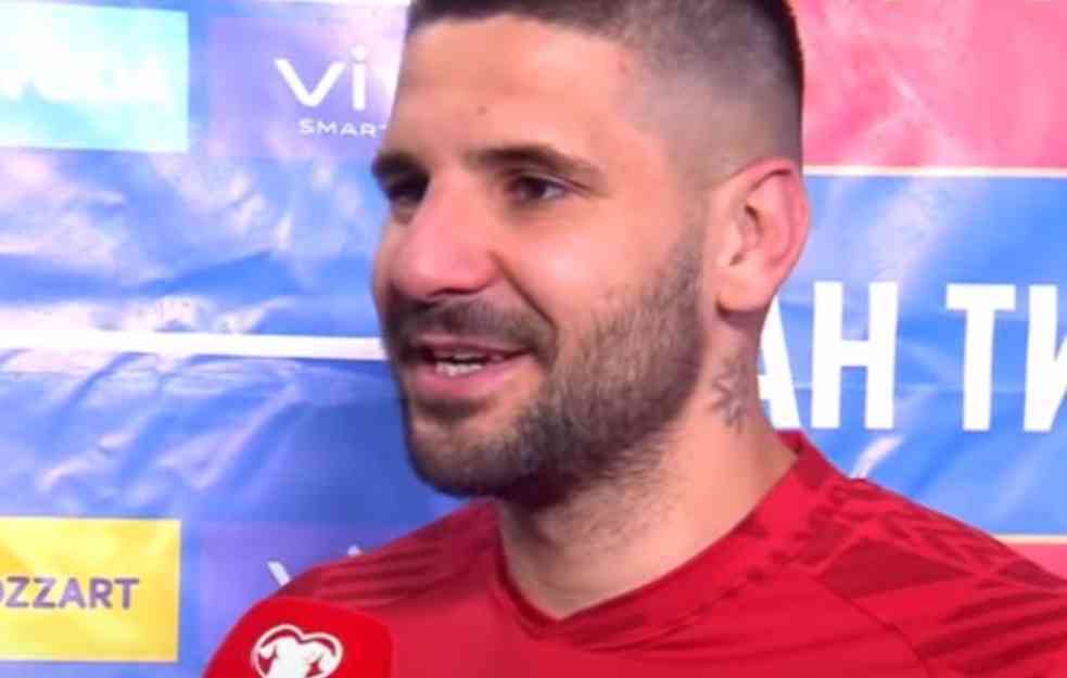 PROBLEM ZA SRBIJU: Aleksandar Mitrović povredio koleno, neizvestan za meč odluke sa Bugarima