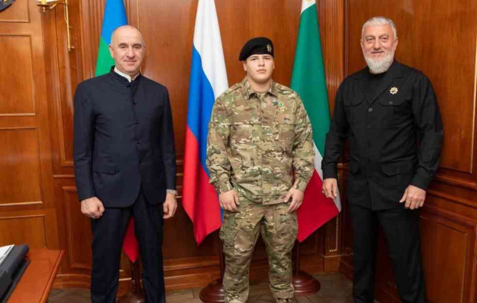 Petnaestogodišnji sin Ramzana Kadirova postao šef očevog obezbeđenja