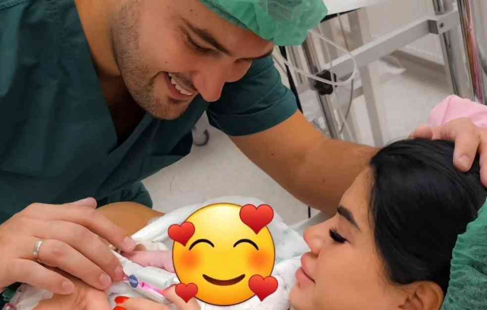 ČESTITAMO! Perućica postao TATA, emotivno u porodilištu sa sinom