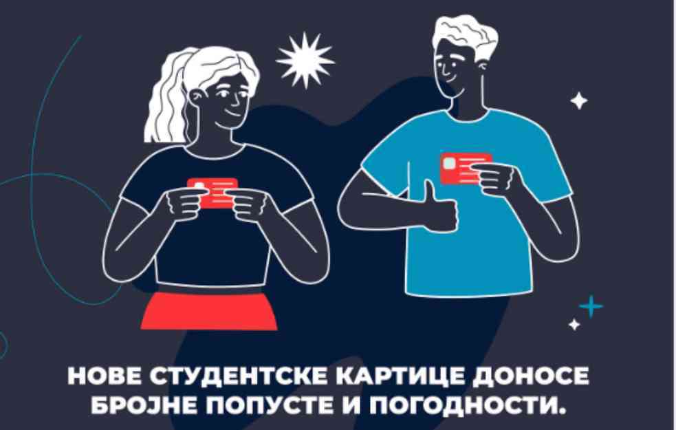 Potpisani ugovori sa kompanijama koje daju popuste za studenske kartice: Evo koje su to