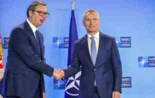 VUČIČ NAKON SASTANKA SA STOLTENBERGOM: Zapad samo zanima <span style='color:red;'><b>Banjska</b></span> 
